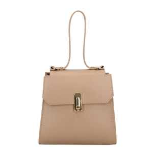 Borsa a mano da donna In Vera pelle Made in Italy 20x18x10 cm