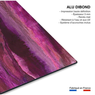Tableau rose horizon Tableau alu Dibond