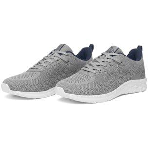 Kappa - Sneakers Uomo Donna Grigio - Logo Rostie