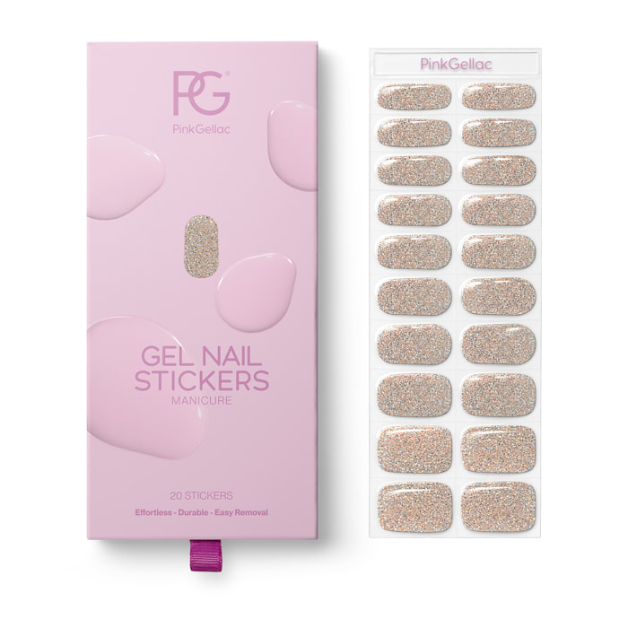 Stickers gel - 0016 Champagne Sparkle