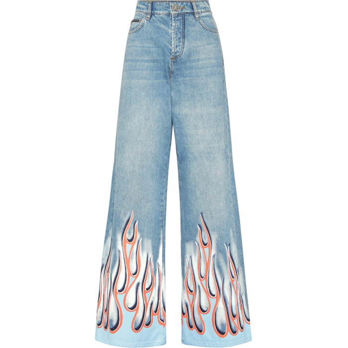 PHILIPP PLEIN Jeans Skater fit FLAME