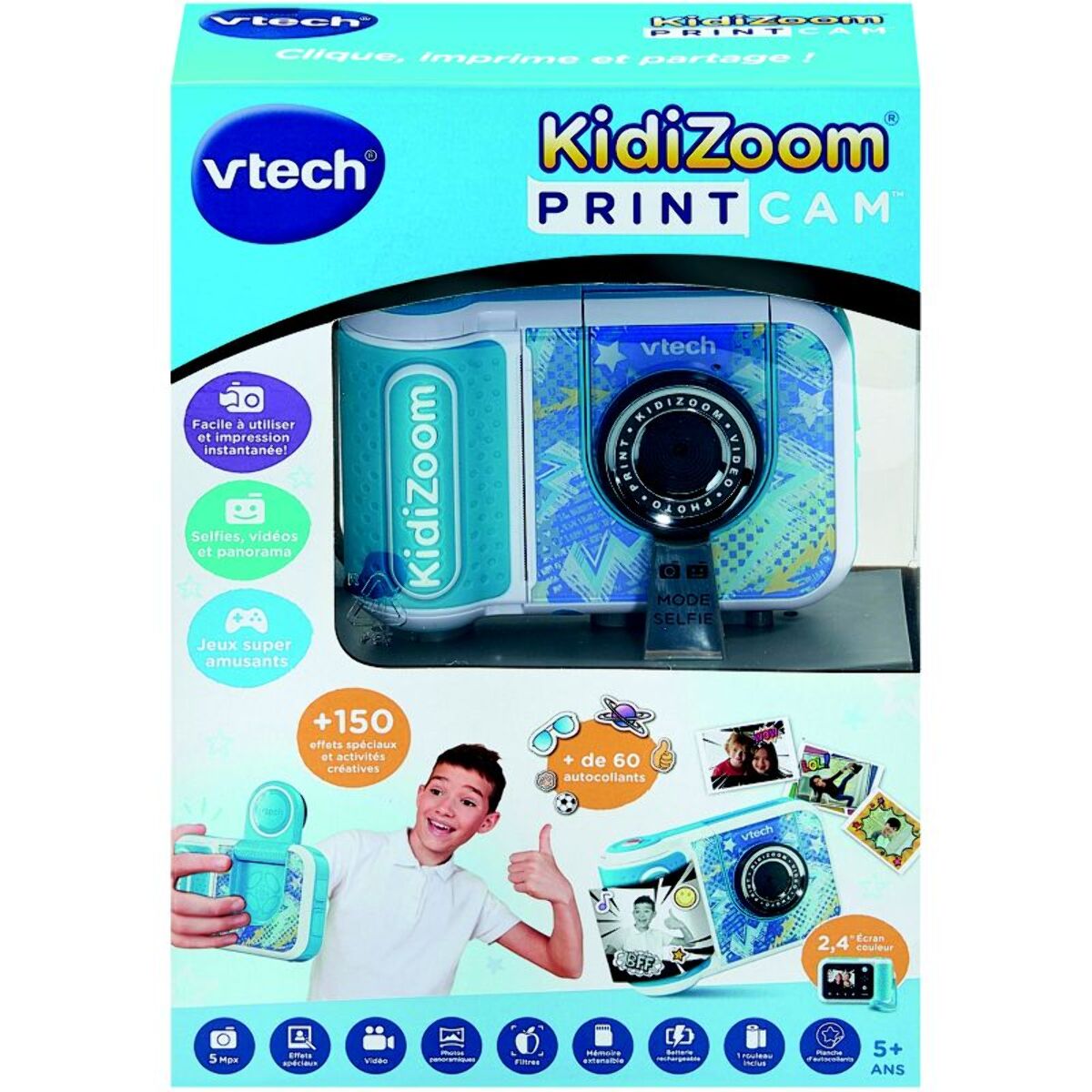 Appareil photo Instantané VTECH KidiZoom Print Cam Graffiti