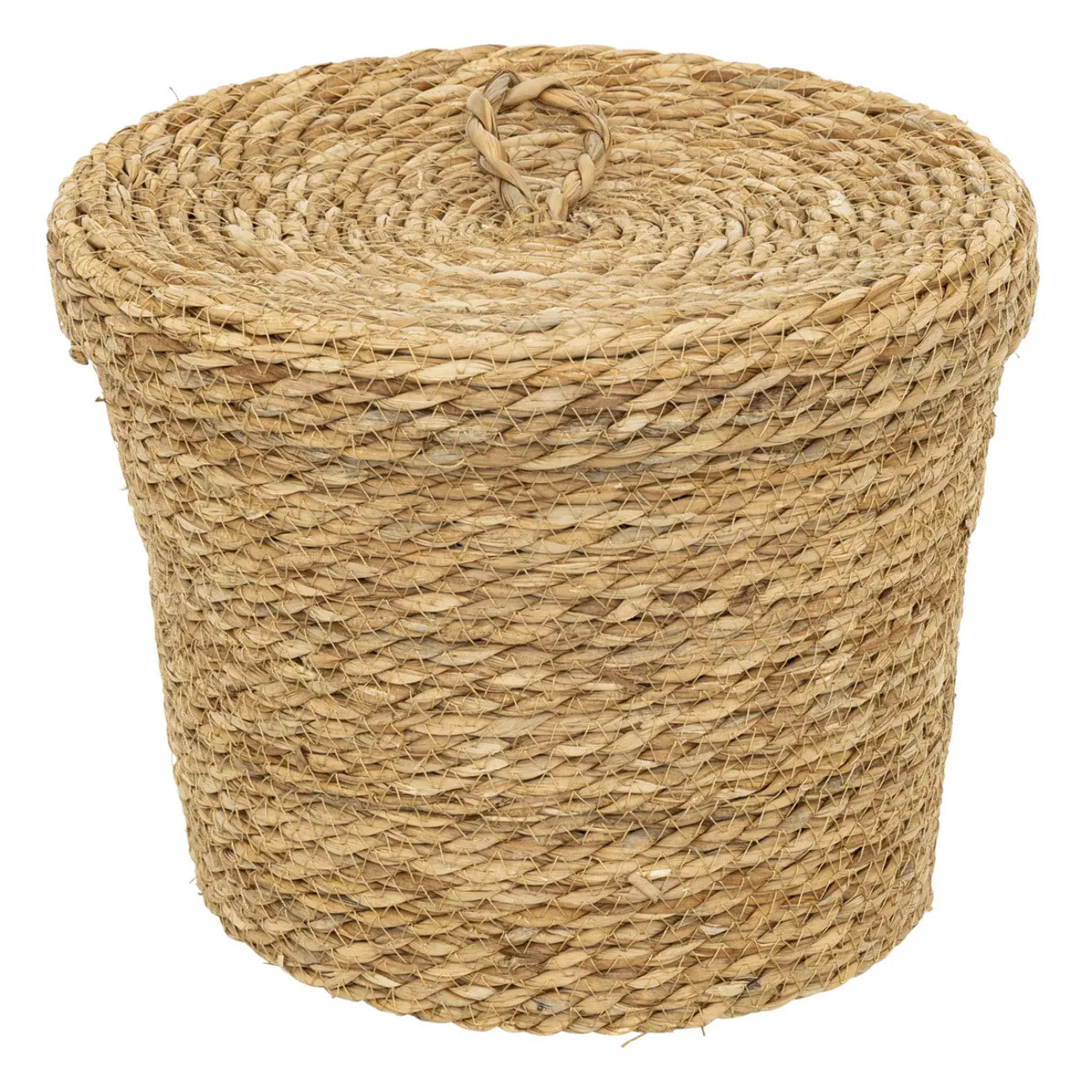 Lot de 9 paniers ronds Little cottage jonc D14/19/24/28/35cm