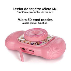 Fotocamera e videocamera per bambini con 25 giochi integrati. Doppia fotocamera, video da 20 megapixel e 2,5 K. Schermo da 2,4 pollici.