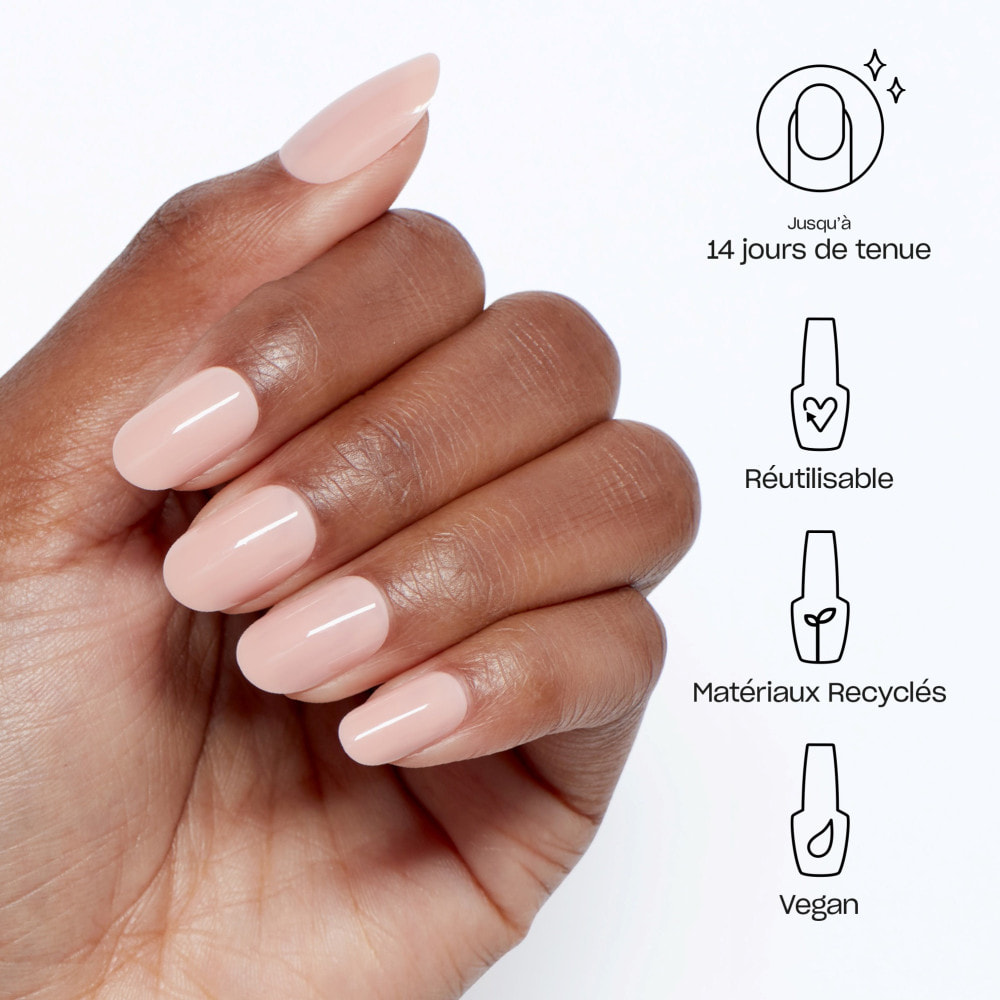 Repair Mode - Sérum Restructurant pour les Ongles fragiles et endommagés - 9ml xPRESS-ON - Bubble Bath - Faux ongles réutilisa