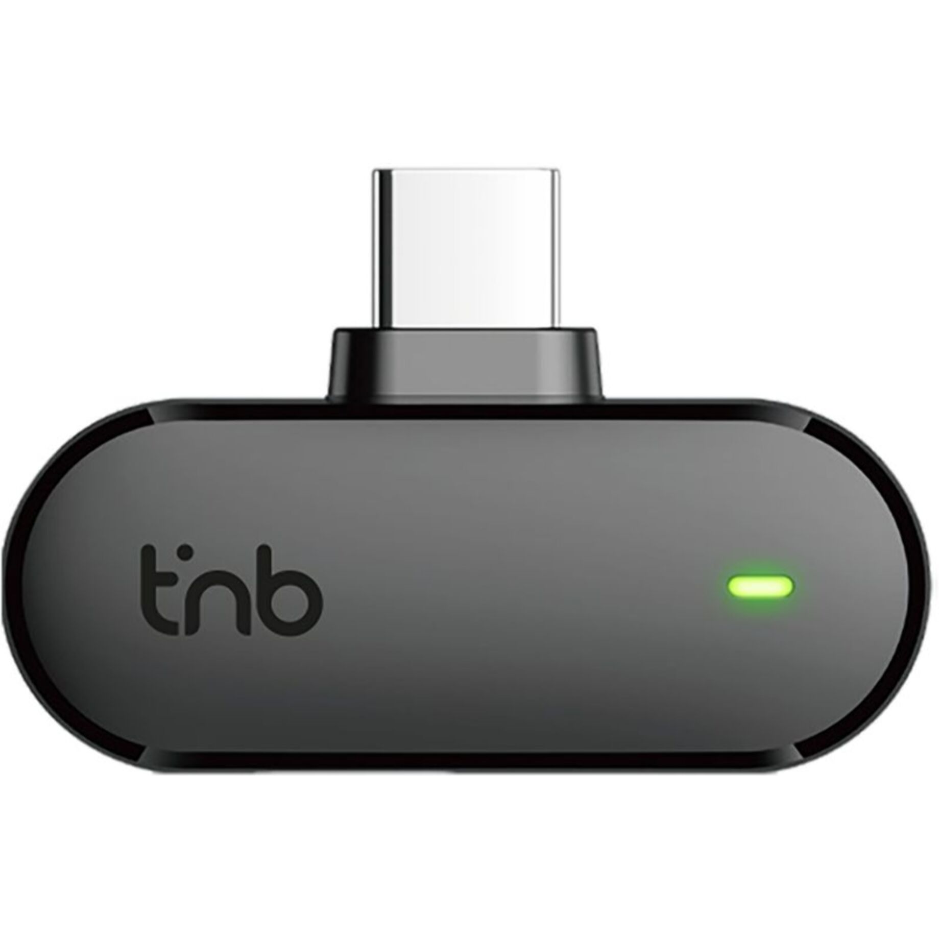 Micro cravate sans fil TNB sans fil avec boitier de charge noir