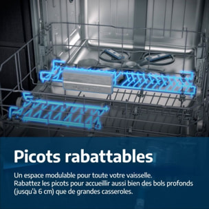 Lave vaisselle 60 cm BEKO BDFN26441G