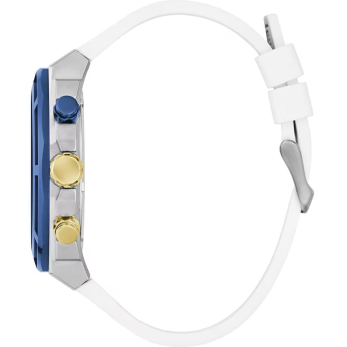 Reloj Guess GW0713G1 Hombre Analogico Cuarzo con Correa de Silicona