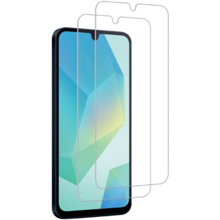 Protège écran ESSENTIELB Samsung A16/A26/A17 verre trempé x2