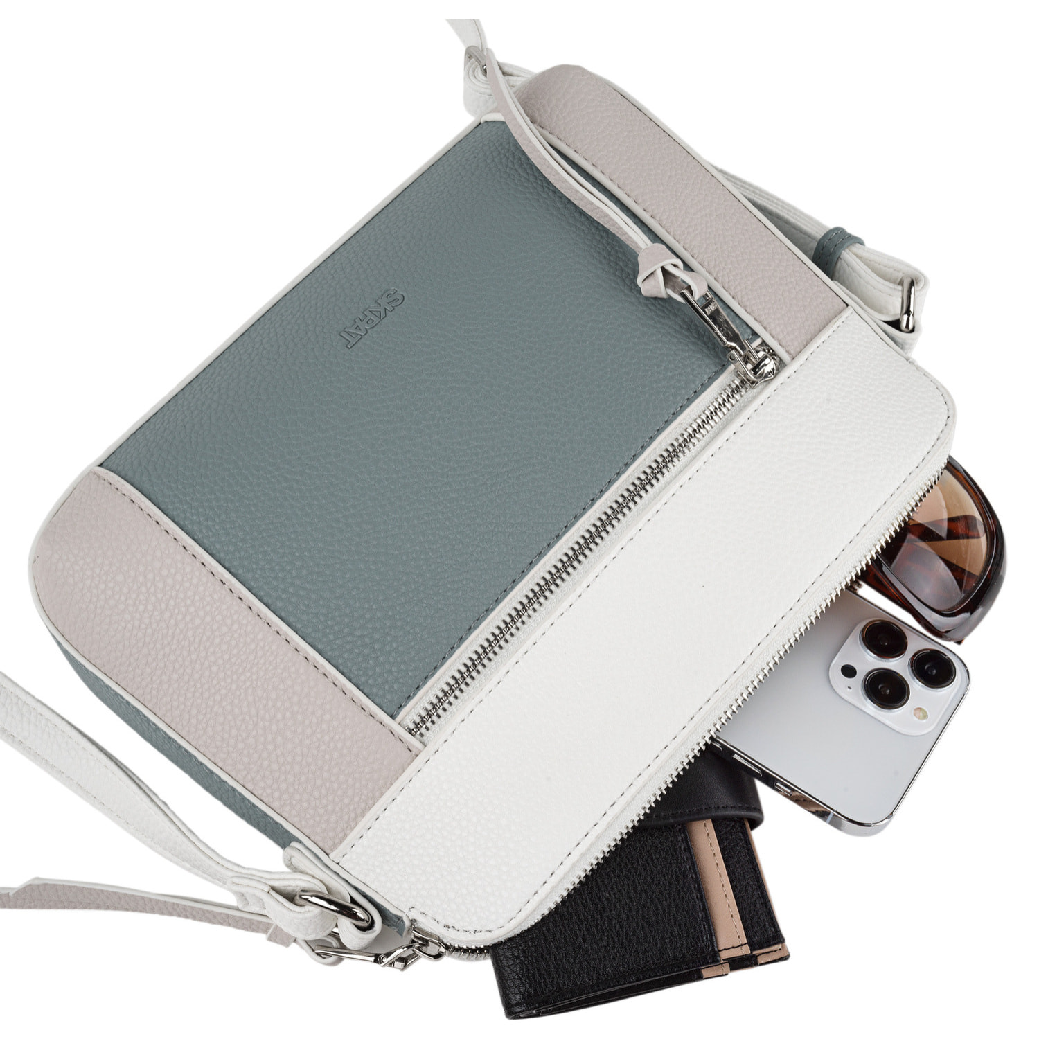 Bolso Bandolera Mujer Sint/Pu Skpat Hanna Aqua