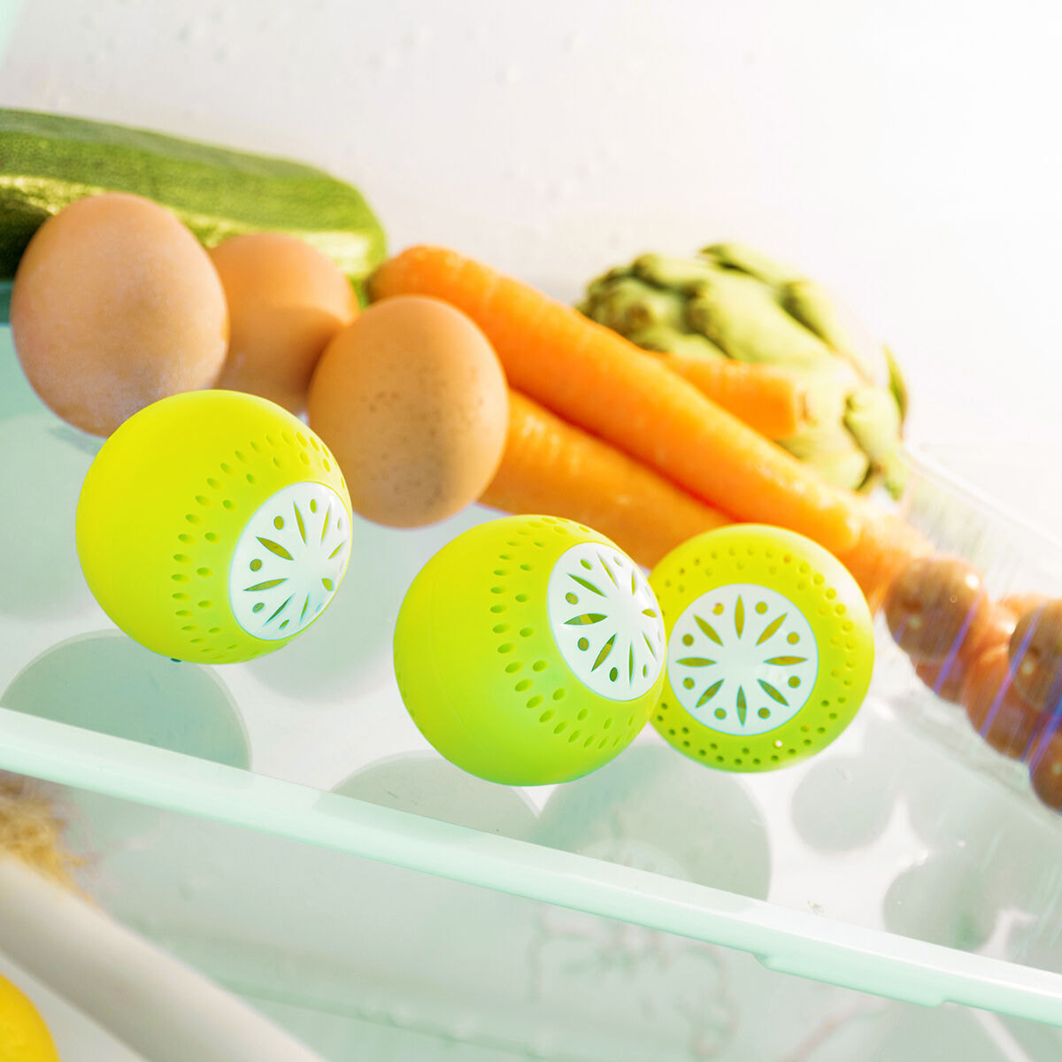 Sfere Ecologiche per Frigo InnovaGoods 3 Unità