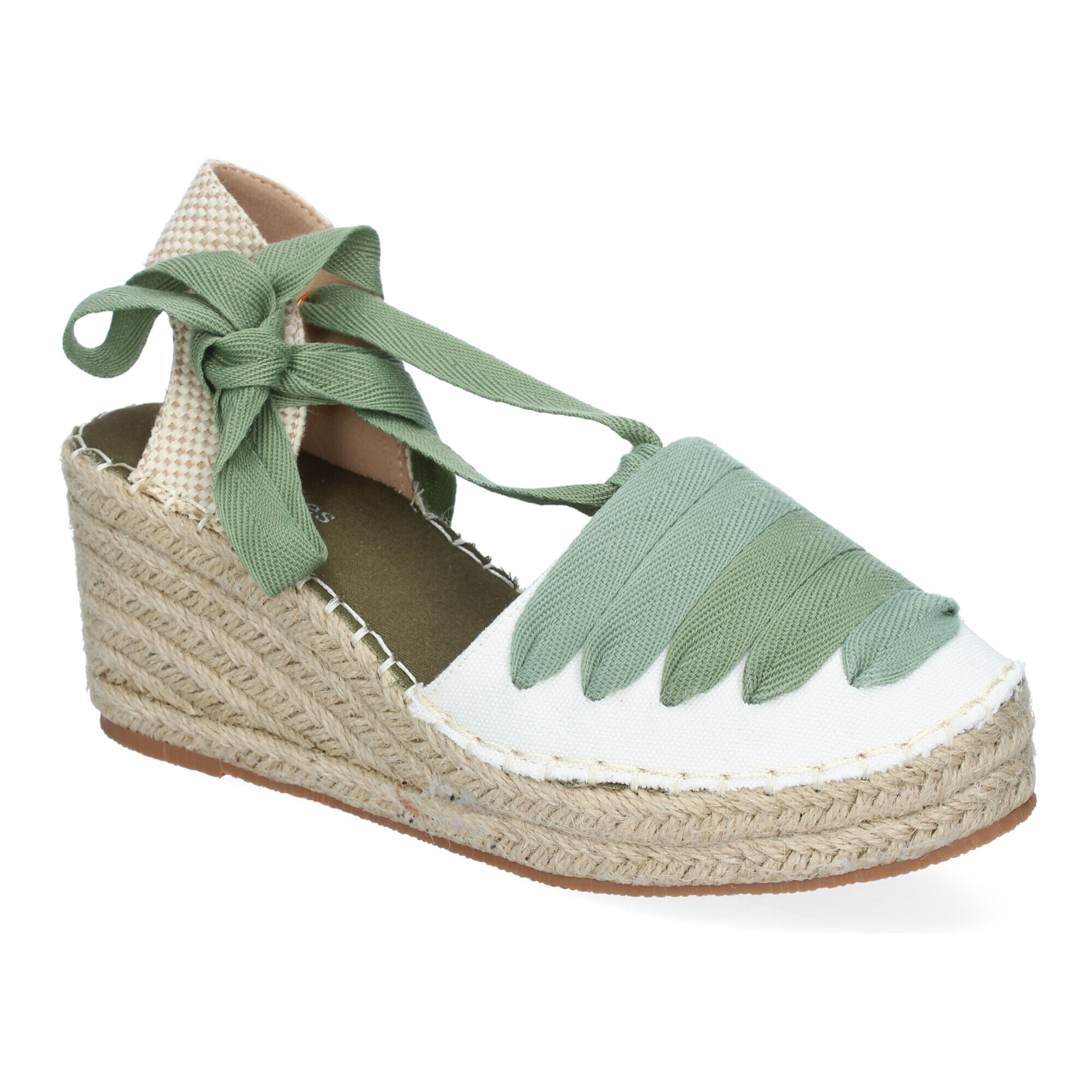 Sandalia de Mujer con Cuña de Yute, Diseño Moderno, Perfectas para PrimaveraVerano