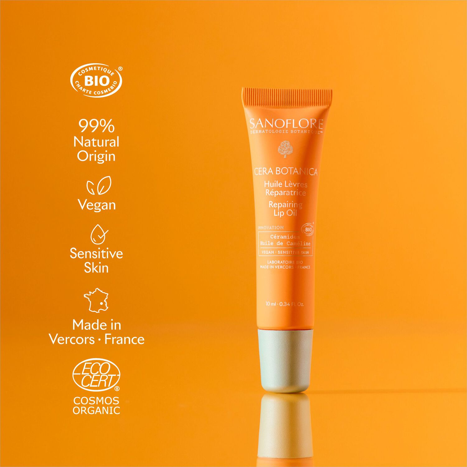 Cera Botanica - Huile Lèvres Réparatrice 10 ml