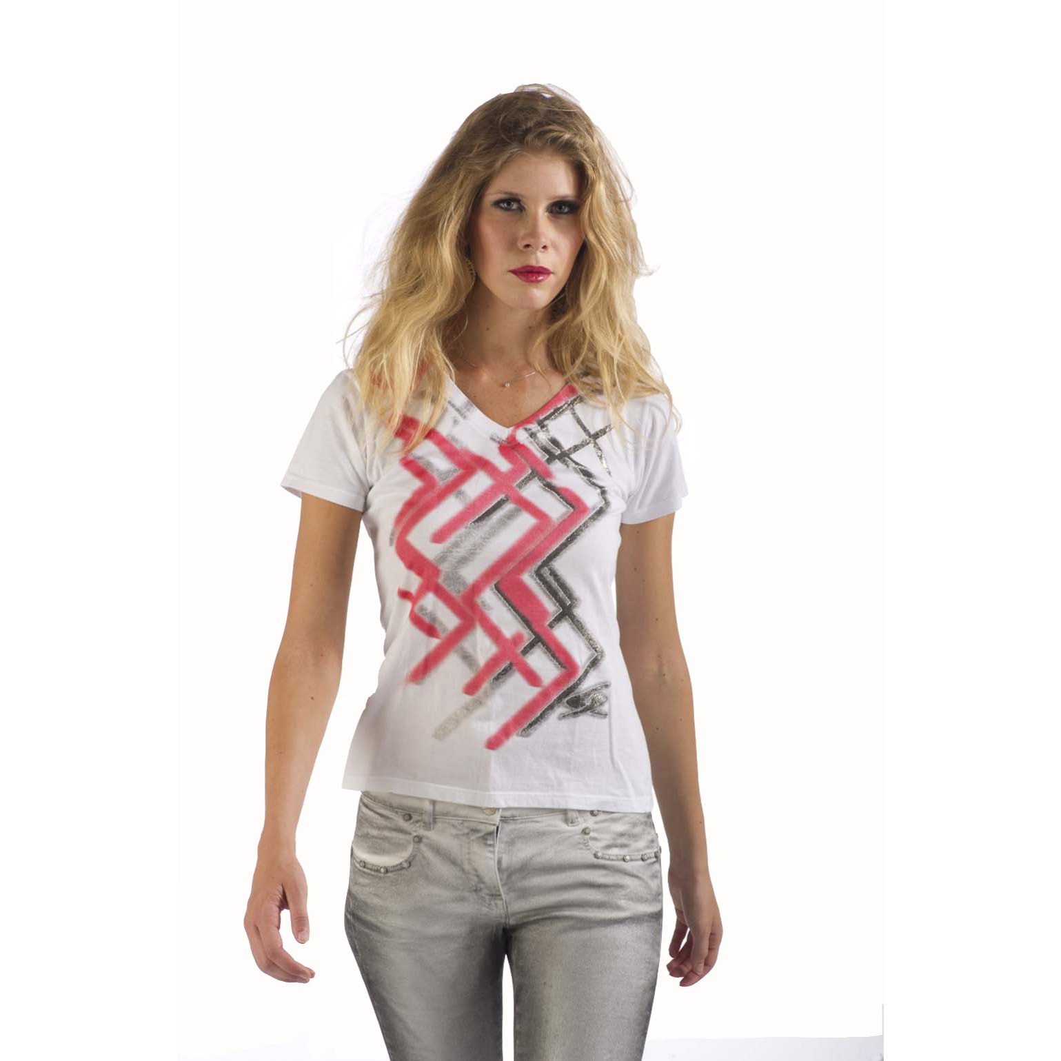 Spyke woman C1 t-shirt Original Biker Jeans Collection