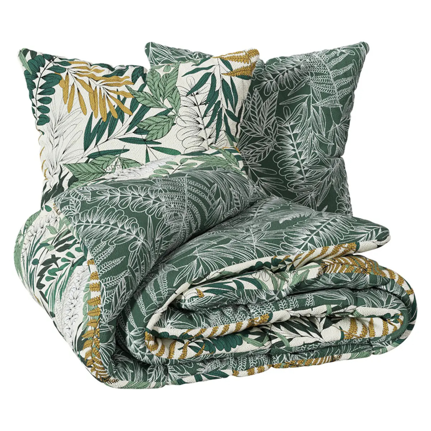 Parure de lit "Tropik" en coton 240x220 cm