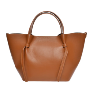 Borsa a mano Anna Luchini Cammello