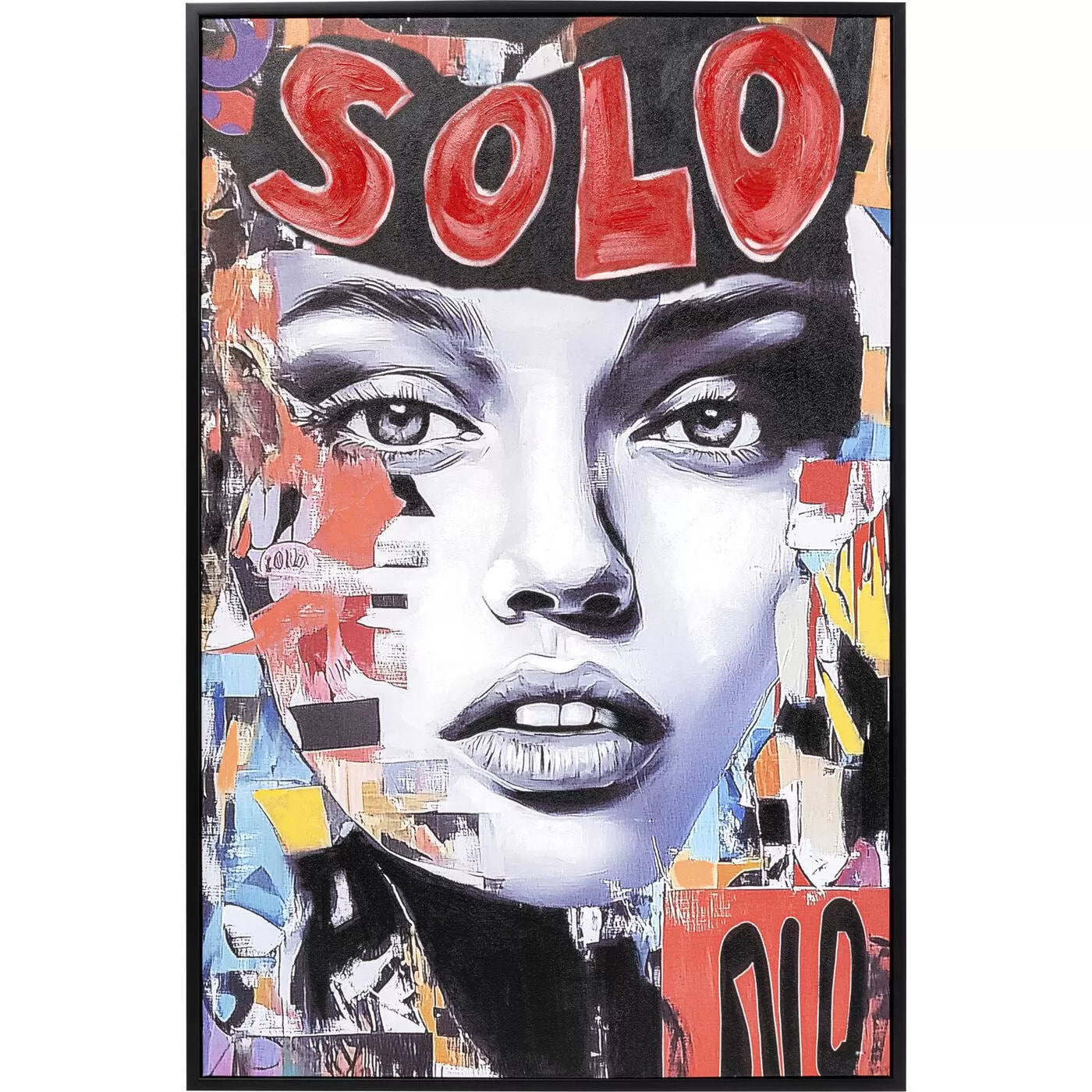 Tableau Frame Muse Collage 80x120cm Kare Design