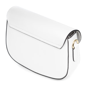 Anghiari bolso bandolera mujer. Piel auténtica acabado Ruga