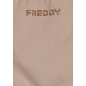 Top sportivo seamless supporto medio con inserti a costine