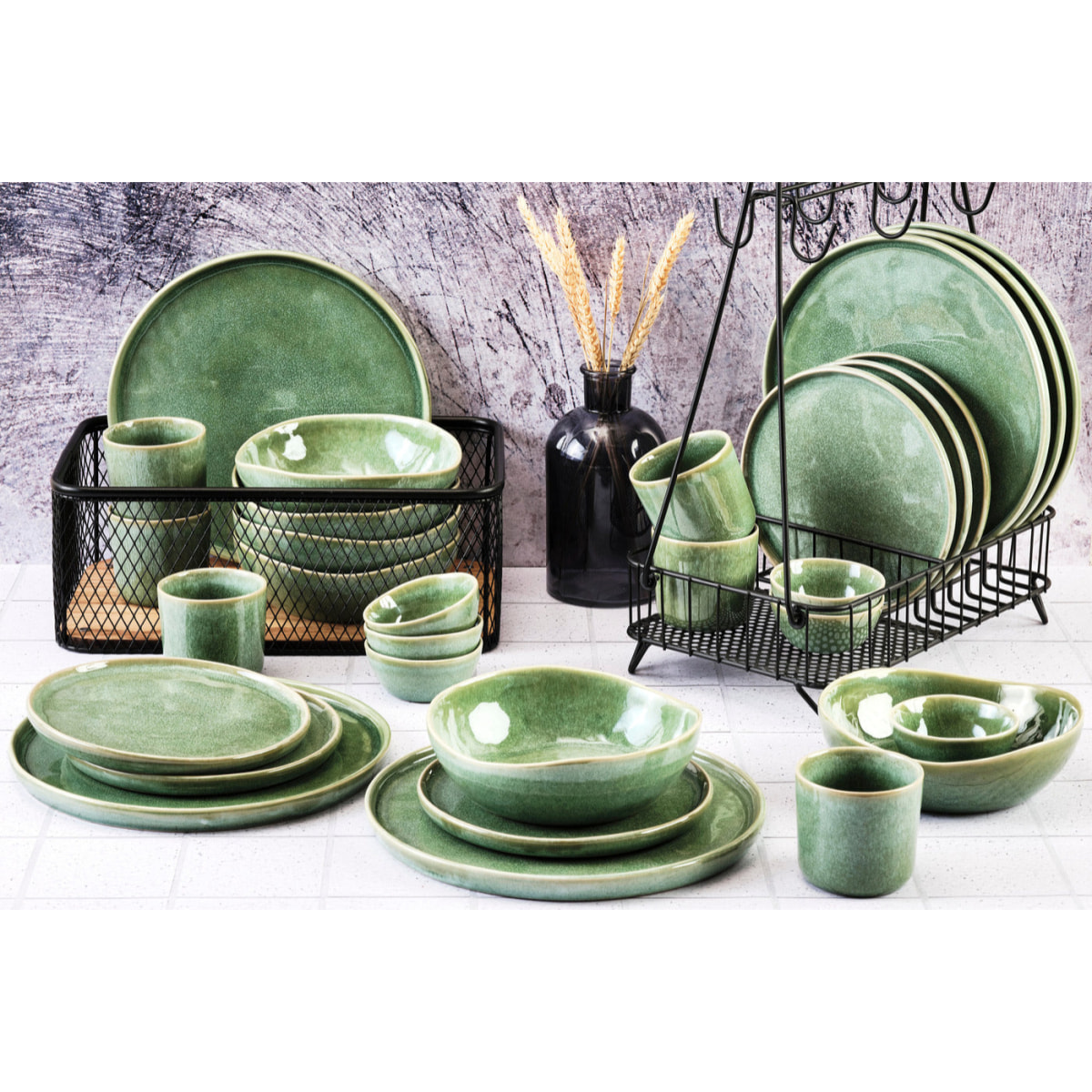 Service Complet MAGMA - 30 pièces - Menthe