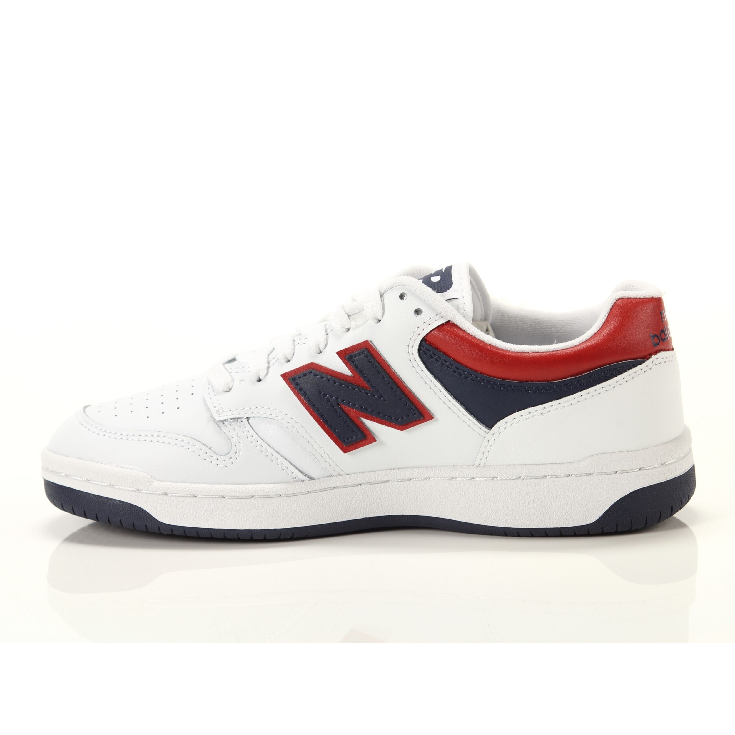 Sneakers New Balance 480 White Navy Red Bianco