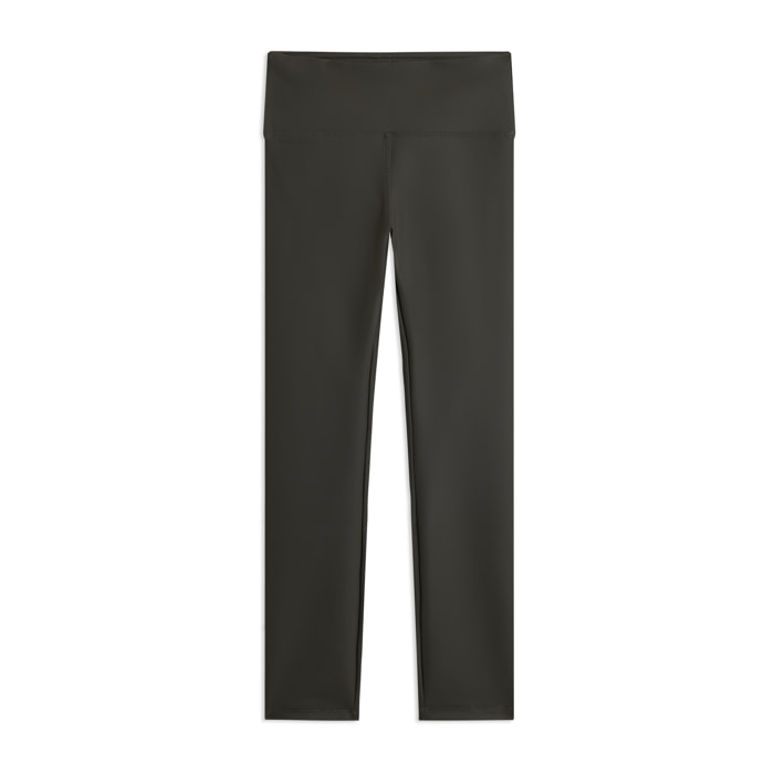 Leggings Vita Alta 7/8 in Tessuto Tecnico