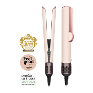 Lisseur séchant Dyson Airstrait™ Rose Céramique