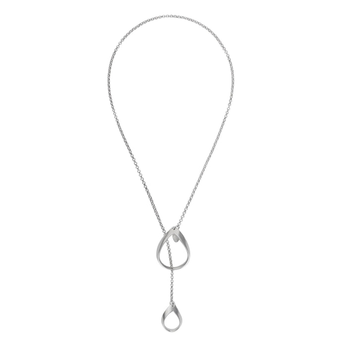 Collar corbatero "Doble-drop"