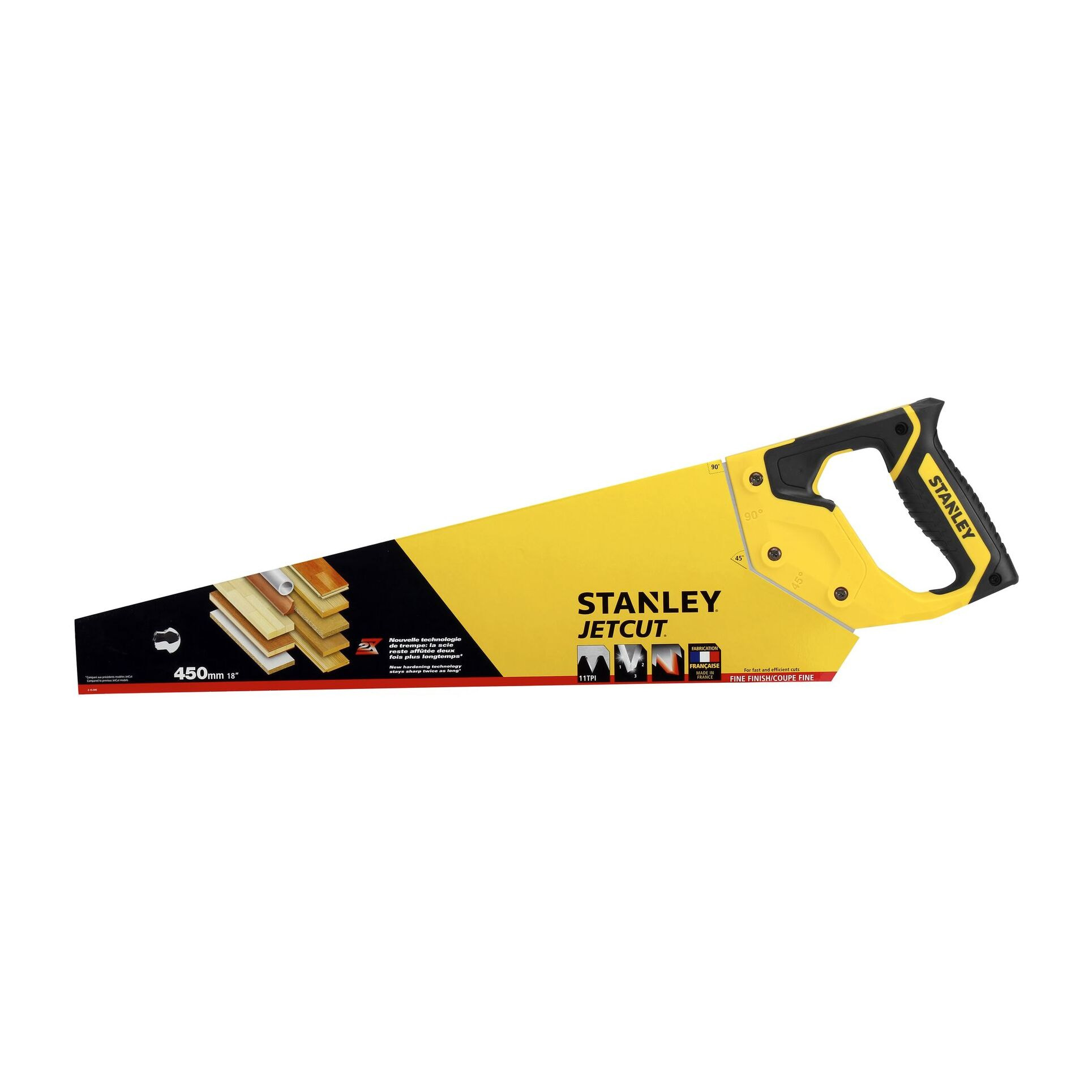 Scie Égoïne Jetcut 450mm - Coupe Fine - Petite Section