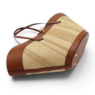 Borsa a spalla Cheval Firenze Miranda Max S/S Cuoio