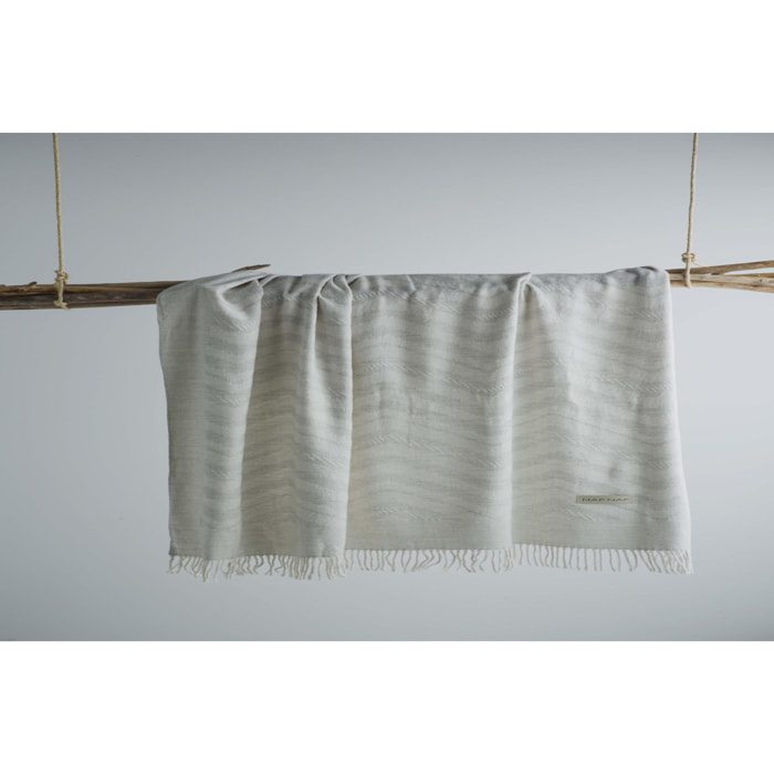 PLAID BERCY - COTON ET POLYESTER - GRIS