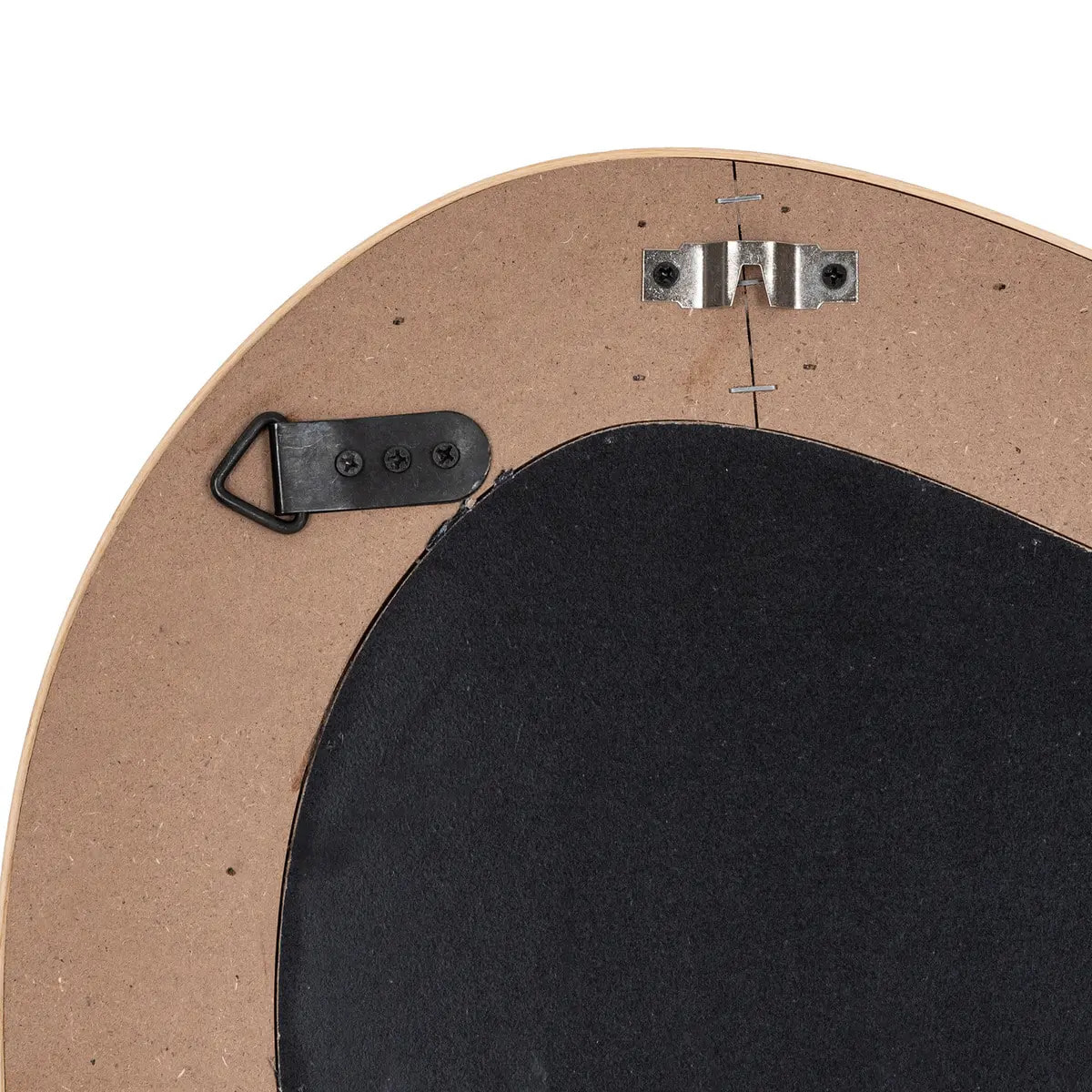Miroir organique Maggie rotin 179x86cm