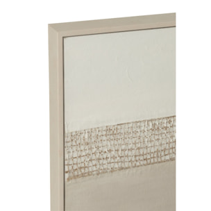 J-Line Toile Tod Canvas/Bois De Pin Mix Assortiment De 3
