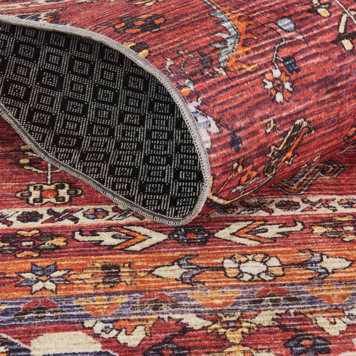 Tapis d'orient URJINE facile d'entretien