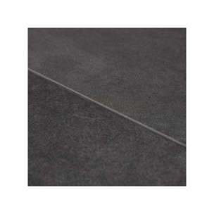 Table carrée en céramique extensible 190x140cm gris - PATRA