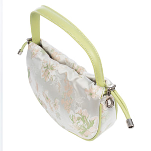 Bradano Bolso de mano Mujer. Fabricado en tela y piel sintética PU.
