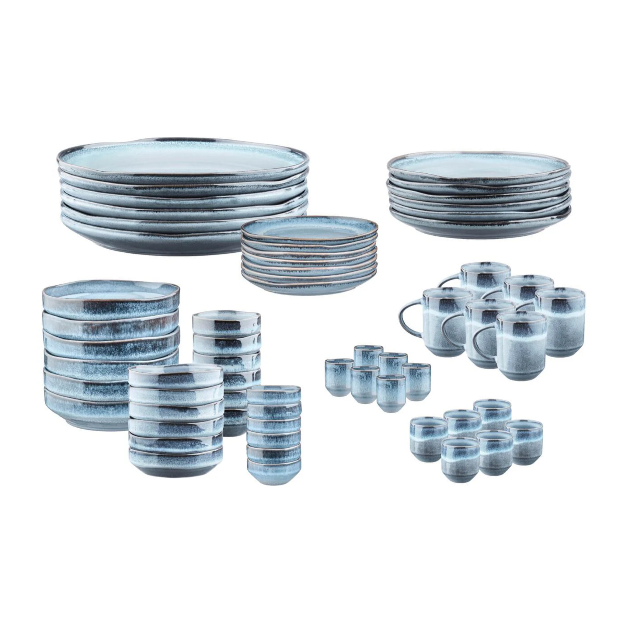 Service Complet Plus GENESIS - 60 pièces - Mer