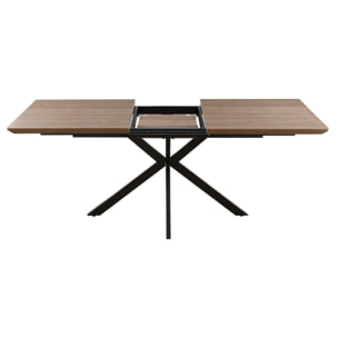 Tavolo allungabile con top effetto rovere 150-190 cm - Gabry