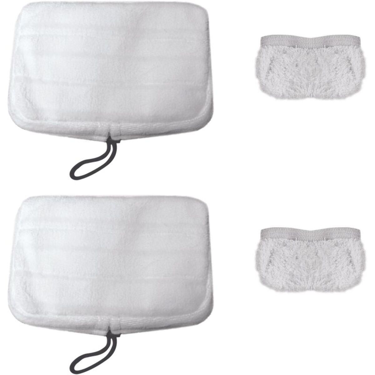 Lingettes et serpillères POLTI 2 serpilleres & 2 bonnettes - SV240