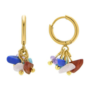 Pendientes Lux by Lux acabados oro 18k