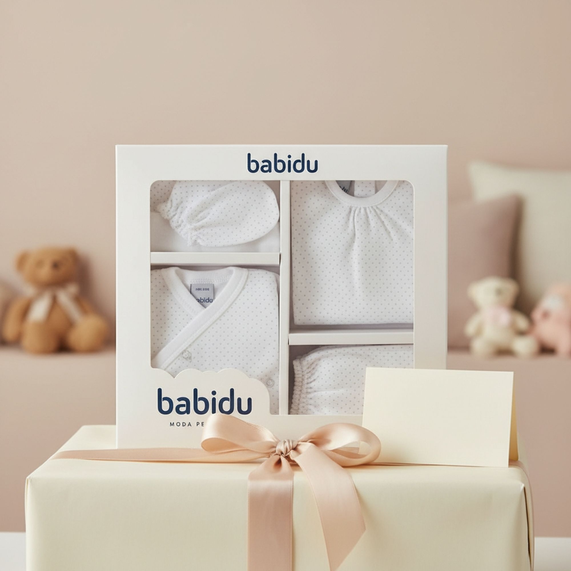 Pack Nacim. Topitos Rosa Talla 1