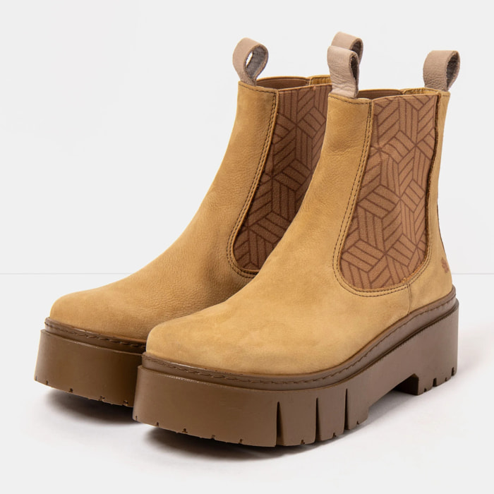 Botines 1766 NOBUCK KARAMEL/ LEEDS color Karamel