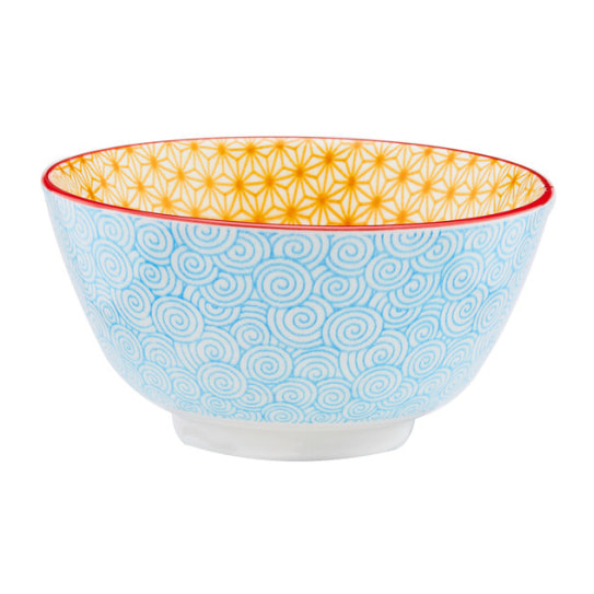 Bol PATTERN Ø12cm - 6 pièces - Color