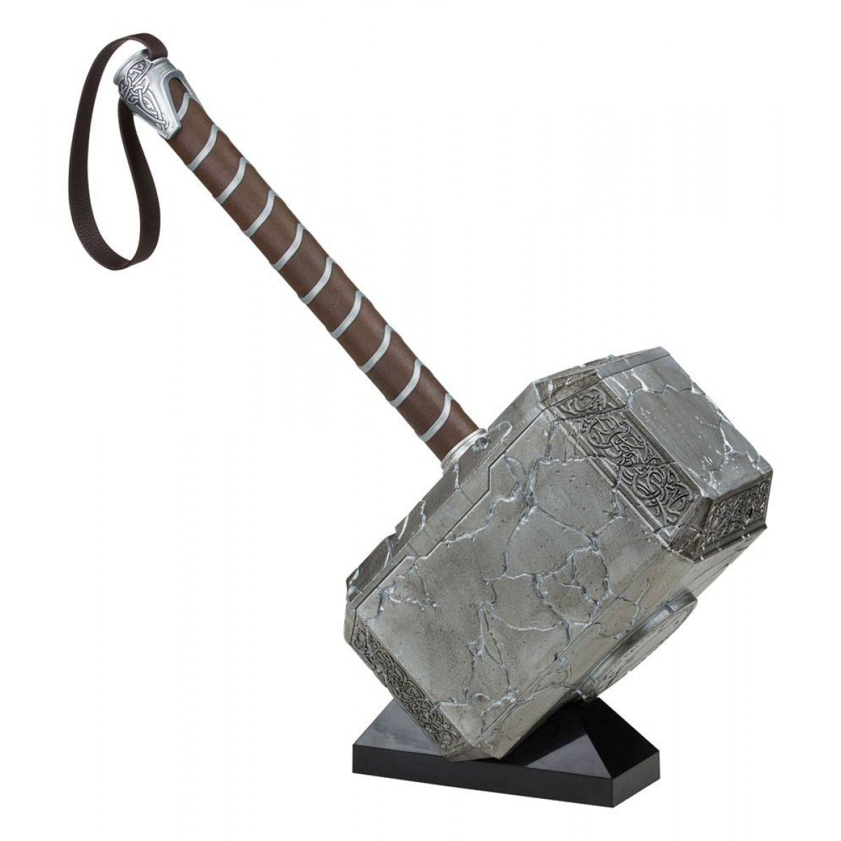 Thor: Love E Thunder Marvel Legends 1/1 Mighty Thor Mjolnir Premium Electronic Roleplay Hammer 49 Cm Hasbro