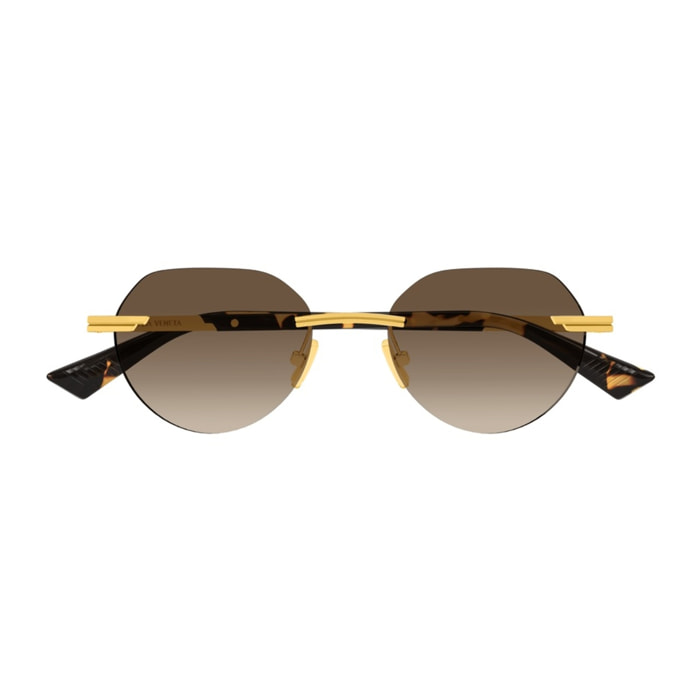 Gafas de Sol Bottega Veneta BV1379S-003 de Metal Hombre 51 mm