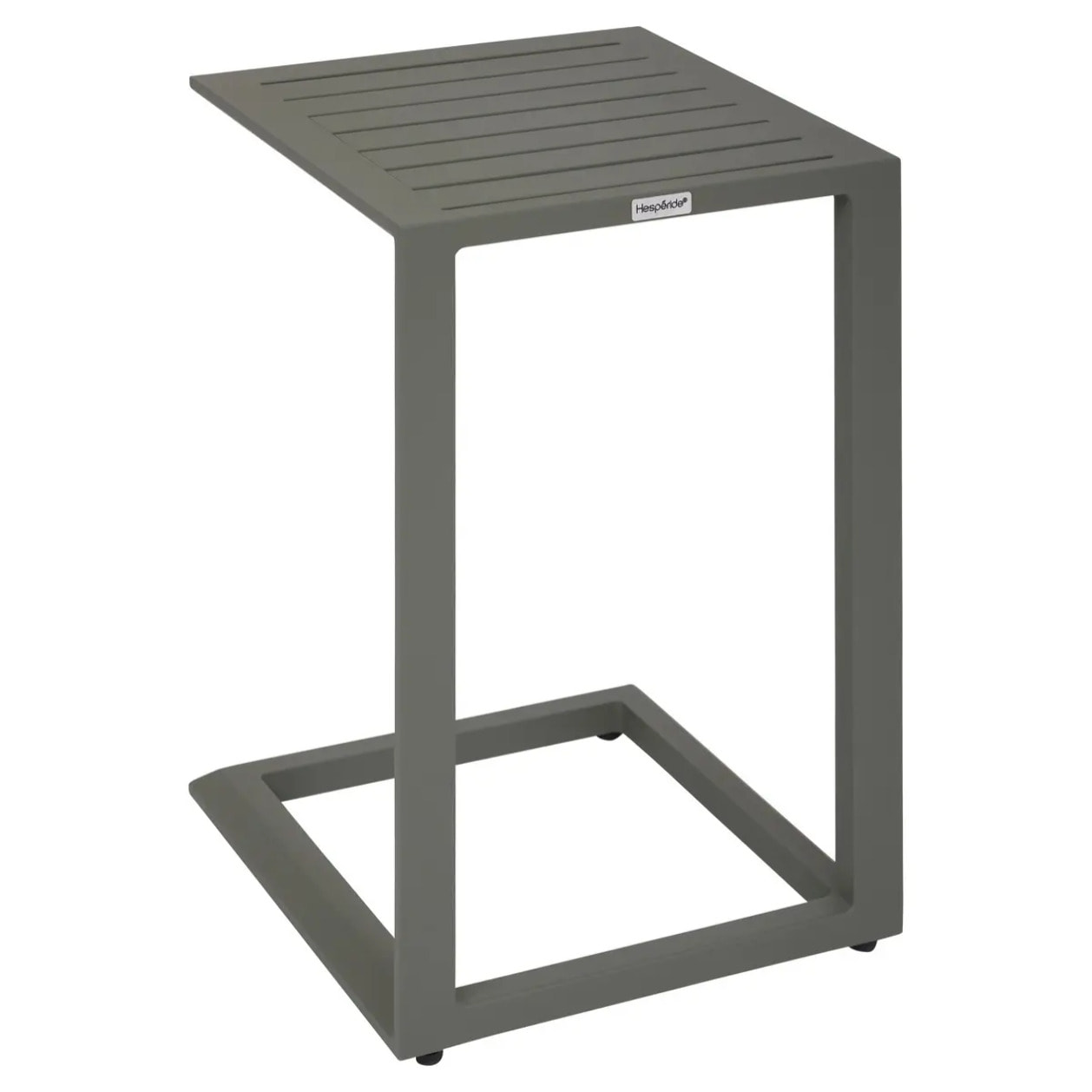 Table d'appoint de jardin Evasion 38x38cm vert laurier