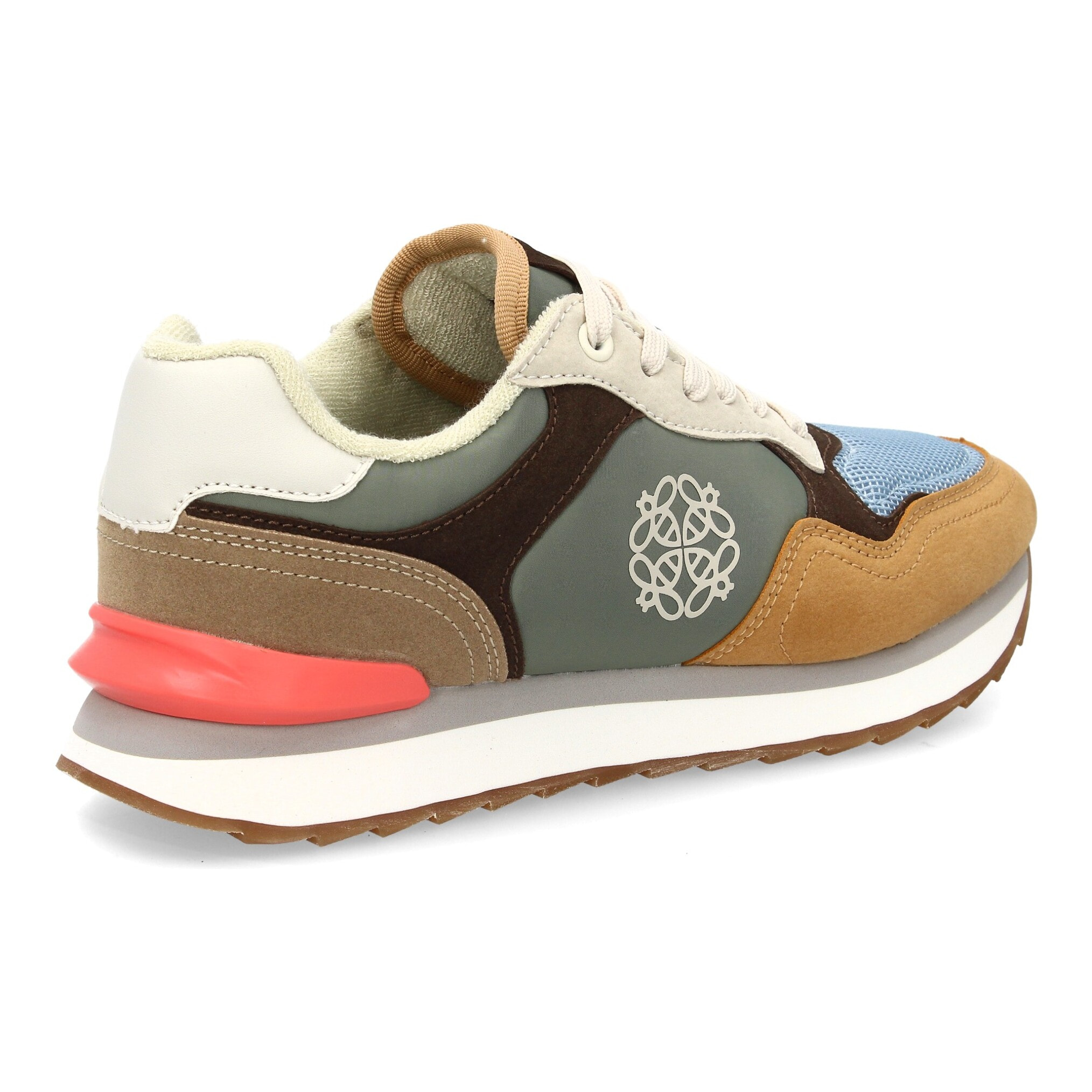 Zapatilla casual multicolor para mujer