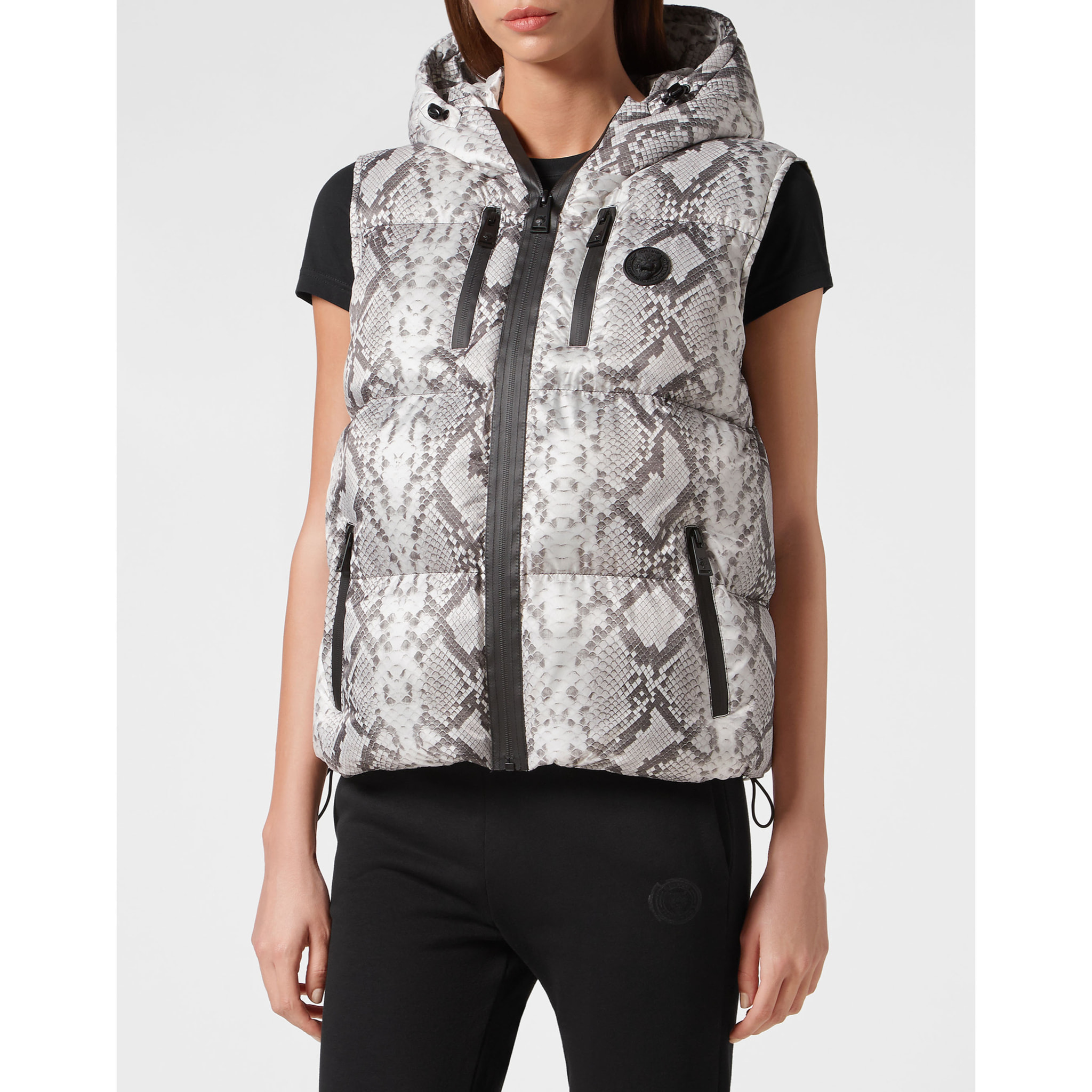 PLEIN SPORT Gilet in piuma PYTHON