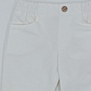 Pantalón pana crudo