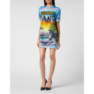 PHILIPP PLEIN T-Shirt Round Neck HAWAII